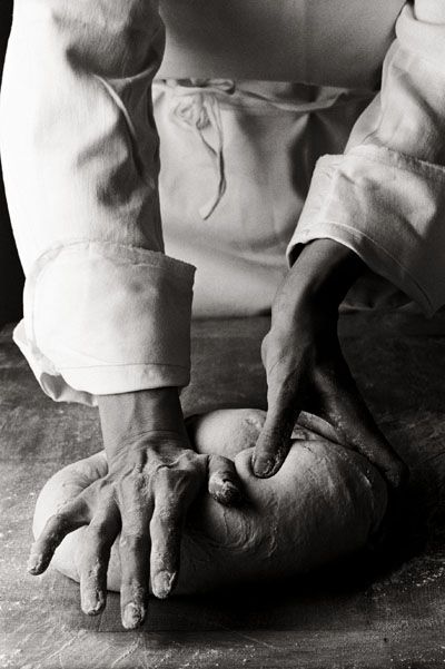 Sally Clarke. Sandra Lousada. 1992. Modern Hepburn, Almond Bread, Apple Bars, Kneading Dough, Farmer Wife, How To Make Bread, White Photography, Photography Inspiration, A Table