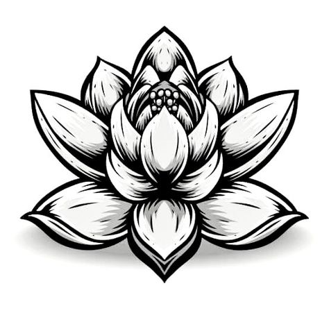 Lotus Tattoo Men, Feather Tattoo For Men, Hand Tattoos Pictures, Black Lotus Tattoo, Flower Neck Tattoo, Pegasus Tattoo, Flower Vine Tattoos, Water Lily Tattoos, Atlas Tattoo