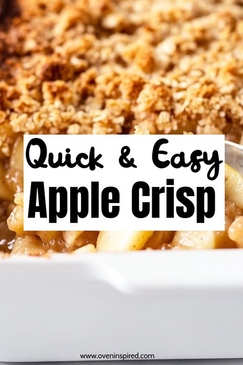 If you’re craving a cozy, nostalgic treat, this easy apple crisp recipe is just like the one my Grandma used to make. I remember how she’d let me help her in the kitchen when I was little—carefully stirring the apples and sprinkling the topping, all while sharing stories and laughter. Those moments are some of […] Homemade Apple Crisp, Easy Apple Crisp Recipe, Apple Crisp Recipe, Crisp Recipe, Homemade Apple, Apple Crisp, Apple Recipes, Apples, Ice Cream