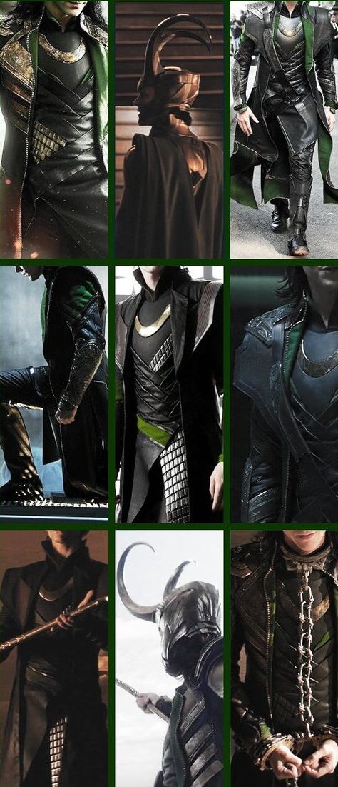 Tom Hiddleston "Loki" From http://lo-ki-nk.tumblr.com/post/72715746951 Hero Outfit Design Male, Loki Outfit Ideas, Loki Clothes, Loki Outfit, Loki Dress, Lady Loki Cosplay, Loki Costume, Loki Cosplay, Loki God Of Mischief