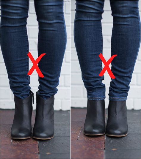 Sugarplum Style Tip | How to Wear Ankle Boots with Skinny Jeans | Hi Sugarplum! Ankle Boots Outfit Winter, Black Ankle Boots Outfit, Ankle Boots With Jeans, Black Boots Outfit, How To Wear Ankle Boots, Winter Boots Outfits, Hi Sugarplum, Boots Outfit Ankle, Elegante Y Chic