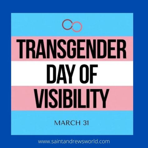 Transgender Day of Visibility is an international event on March 31 dedicated to recognizing the resilience and accomplishments of the transgender community. #TransDayOfVisibility #transgender #LGBTQ, #transgender #trans #gay #lesbian #bisexual Healing Poems, Trans Rights Are Human Rights, Transgender Day Of Visibility, Trans Day Of Visibility, Trans Community, Saint Andrews, Trans Boys, Trans People, Lgbt Rights