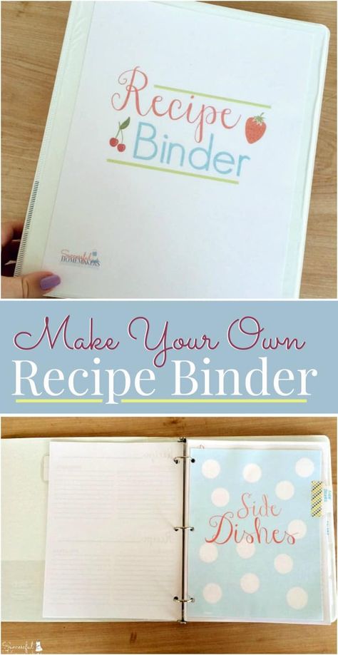 Recipe Binder Categories List, Scrapbooking Recipes, Recipe Binder Printables, Diy Recipe Binder, Binder Printables Free, Home Organization Binders, Printable Calendar Pages, Recipe Organizer, Diy Cookbook