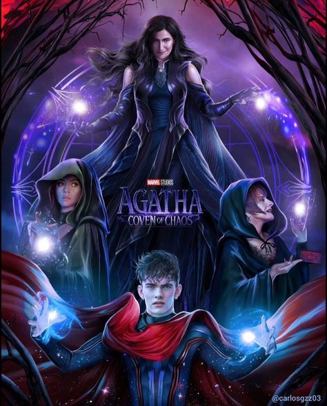 Coven Of Chaos, Wiccan Marvel, New Movie Posters, Marvel Characters Art, Scarlet Witch Marvel, Young Avengers, Anime Canvas Art, Dc Comics Artwork, Wanda And Vision