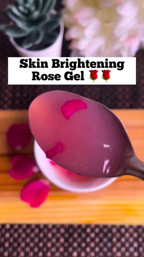 Skin brightening rose gel.. #FacebookReelsContest #viralreels #facebookreels #explorepage #exploremore #remedy #pageforyou #hacks #skin #brightening #rose #gel #rock | Beauty Cosmetics and Personal Care | Jasleen Royal · Heeriye (feat. Arijit Singh) Patchy Skin, Beginner Skin Care Routine, Skincare Diy, Skin Care Basics, Fresh Rose Petals, Antiaging Skincare, Natural Skin Care Ingredients, Face Skin Care Routine, Clear Healthy Skin