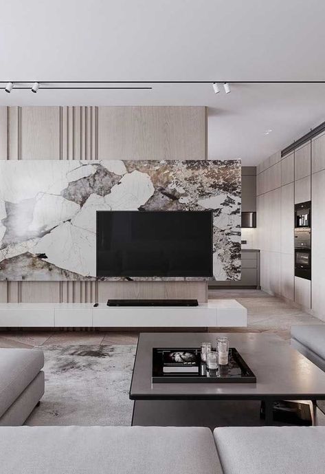 Modern Tv Room, Modern Tv Wall, Living Room Tv Unit, Tv Room Design, Tv Wall Decor, Tv Wall Design, Design Room, Living Room Design Decor, Living Room Tv Wall