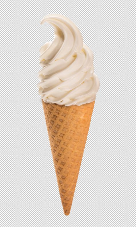 Ice Cream Inspiration, Ice Cream Waffle Cone, Soft Ice Cream, Ice Cream Illustration, Ice Cream Stand, Waffle Ice Cream, Ice Scream, Food Art Photography, Food Summer