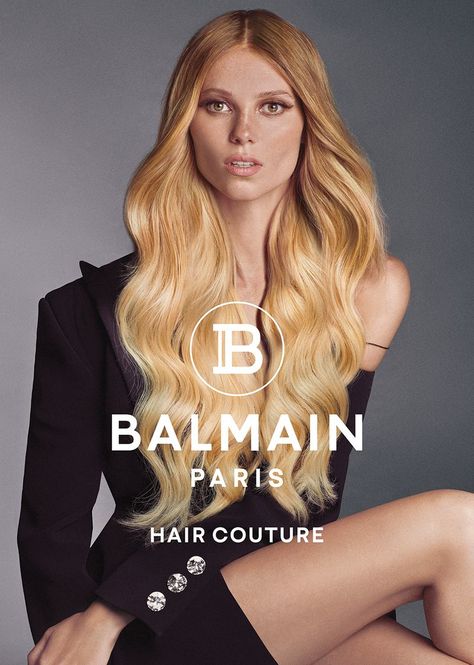 Balmain Hair Couture S/S 21 Campaign Balmain Hair Couture, Hair Couture, Balmain Hair, Beauty Advertising, Couture Hairstyles, Hair Photography, Long To Short Hair, Wella Hair, Hair Magazine