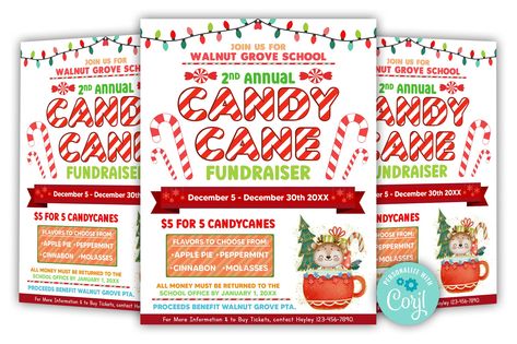 Food Drive Flyer, Community Fundraiser, Holiday Bingo, Christmas Flyer Template, Church Fundraisers, Fundraiser Event, Fundraiser Flyer, Christmas Flyer, Holiday Toys