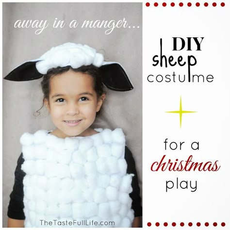 Baby Sheep Costume, Diy Sheep Costume, Cow Costumes, The Very Cranky Bear, Farm Animal Costumes, Christmas Costumes Diy, Diy Sheep, Sheep Costume, Halloween Diy Kids