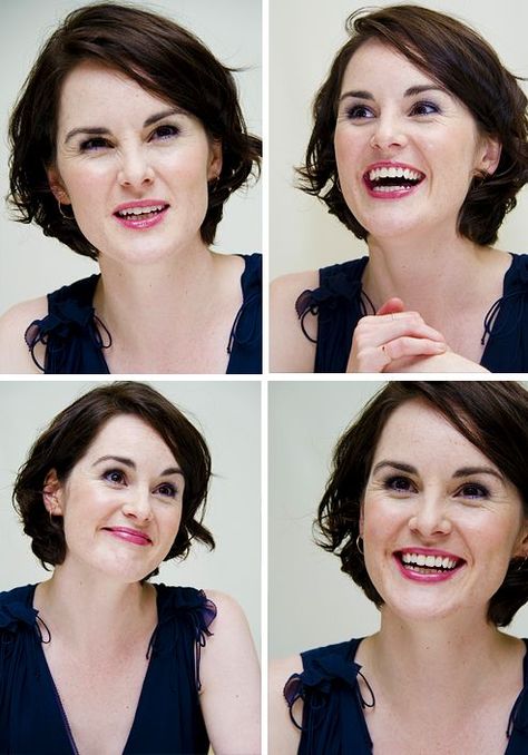 Michelle Dockery Hair, Undercut Haircut, Hugh Bonneville, Kim Kardashian Hair, Kardashian Hair, Caroline Flack, Michelle Dockery, Meg Ryan, Jenna Dewan