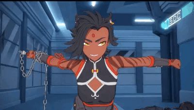 RWBY volume 6 Sienna Khan Rwby Sienna Khan, Rwby Gif, Rwby Volume 1, Rwby Cinder, Rwby Volume, Rwby Comic, Rwby Anime, Magic Design, Rooster Teeth