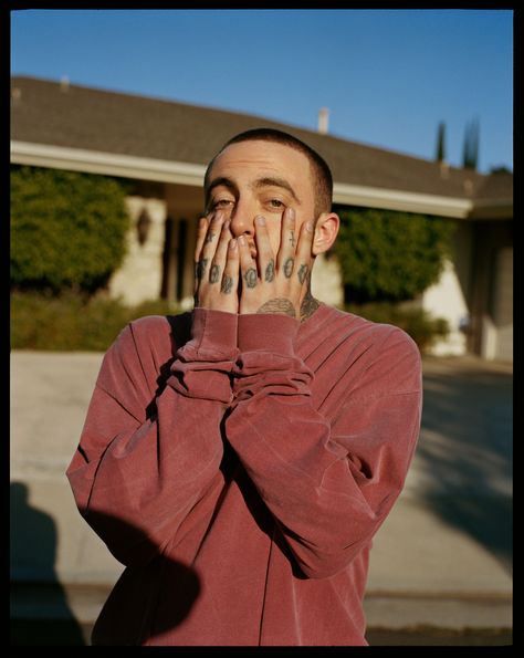 Mac Miller Rolling Stone Photo shoot 2018 Larry Fisherman, Mac Miller Tattoos, Post Mortem, Mac Miller, Lil Wayne, Rolling Stone, Vinyl Lp, Rolling Stones, Wall Collage