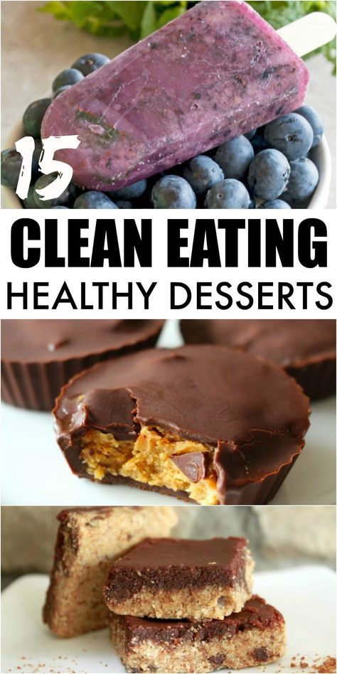 Clean eating desserts! Yes please! I love both of these and when they are combined it's even better!! Healthy Winter Desserts, Desserts Clean Eating, Healthier Desserts Clean Eating, Clean Eating Sweets, Whole Food Desserts, Cleaning Eating, Whole 30 Dessert, Clean Eating Dessert Recipes, Clean Dessert