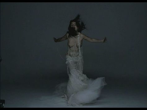 Bjork. Pagan Poetry. Storm Poetry, Weimar Cabaret, Black Lilies, Pagan Poetry, Nick Knight, English Fashion, Hidden Places, Princess Wedding Dress, Moving Image