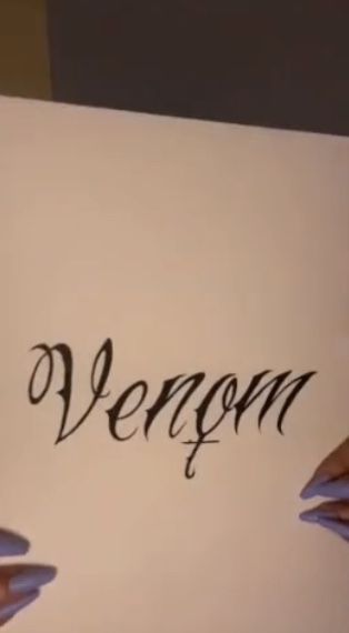 Venom Word Tattoo, Women Venom Tattoo, Feminine Rage Tattoo, Women Venom, Venom Women, Pamper Ideas, Revenge Tattoo, Rage Tattoo, Venom Tattoo