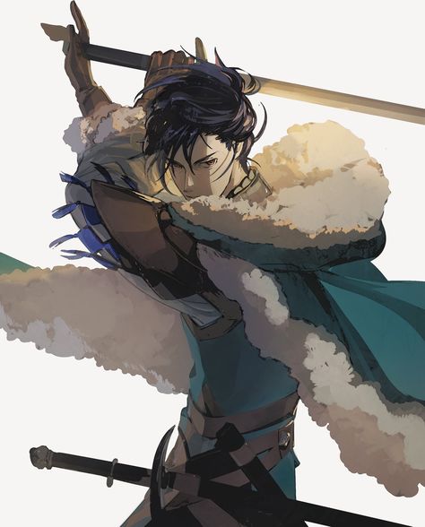 Felix Hugo Fraldarius, Action Poses Drawing, Anime Siblings, Fire Emblem Characters, Blue Lion, Character Design Male, Video Game Art, Drawing Reference Poses, Fire Emblem