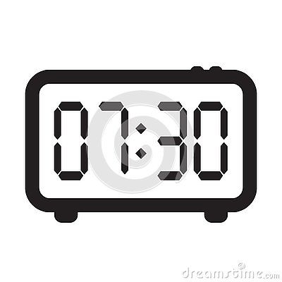 digital-alarm-clock-vector-icon-electronic-alarm-clock-icon-vector-illustration-white-background Digital Clock Illustration, Clock Illustration, Clock Vector, Clock Icon, Digital Clock, Gacha Ideas, Digital Clocks, Digital Alarm Clock, Alarm Clock