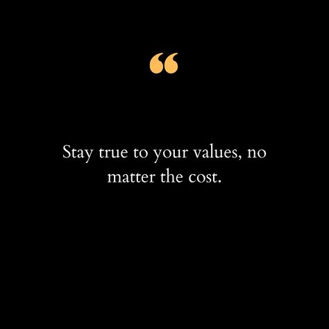 In a world where it's easy to get lost in the noise, staying true to your values is like holding onto a compass that always points you in the right direction. 🌟 No matter the challenges or temptations that come your way, your values are the foundation of who you are. They guide your decisions, shape your character, and define your legacy. Remember, it's often in the toughest moments that staying true to what you believe in matters the most. The cost of integrity may seem high at times, but t... Stay True To Your Values Quotes, Stand For What You Believe In, Character And Integrity Quotes, Go Where You Are Valued, Self Value Quotes, Integrity Quotes, Legacy Quotes, Be True To Yourself Quotes, Hard Times Quotes