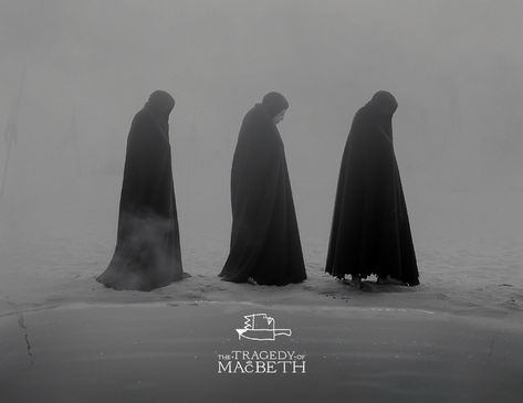 The Tragedy of Macbeth A24 x AppleTV - Campaign on Behance Macbeth Apparitions, Graphic Design Advertisement, Shadow Picture, The Tragedy Of Macbeth, Human Shadow, Mists Of Avalon, The Woman In Black, Lady Macbeth, Fantasy Places