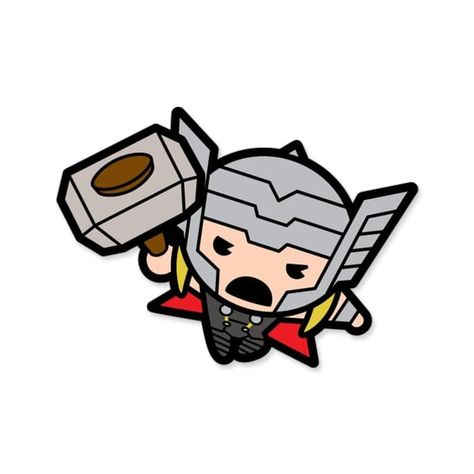 Thor Party, Thor Drawing, Spider Man Christmas, Chibi Disney, Avengers Cartoon, Marvel Cartoons, Space Drawings, Super Hero Theme, Avengers Party