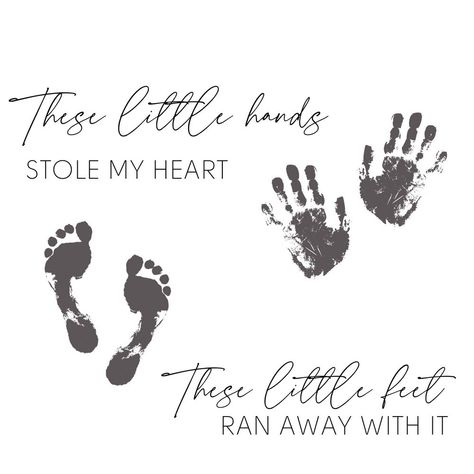 Little Feet, Big Impressions: Baby Footprint Keepsakes Baby Posters Newborn, Handprint Quotes, Educational Posters For Kids, Baby Footprints Christmas, Baby Footprint Keepsake, Baby Handprint Art, Baby Milestone Chart, Baby Handprint Crafts, First Birthday Posters