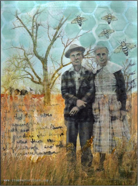 Photo Encaustic, Encaustic Collage, Gelli Printing Art, 8th Grade Art, High Contrast Images, Image Transfers, Magazine Images, Collage Ideas, Photo Transfer