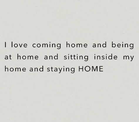 My Own Home, Inside Me, Own Home, Coming Home