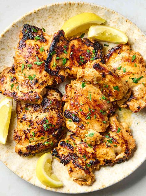 This Easy Greek Chicken Is the Only Way I'm Making Chicken Right Now (It’s Unbelievably Flavorful!) Dinner Inspiration Main Dishes, Greek Chicken Euros, Mediterranean Dishes Dinners, Greek Chicken Breast Recipes, Greek Chicken Tenders, Yummy Chicken Dinners, Chicken Mediterranean Recipes, Greek Chicken Thighs, Dinner Classics