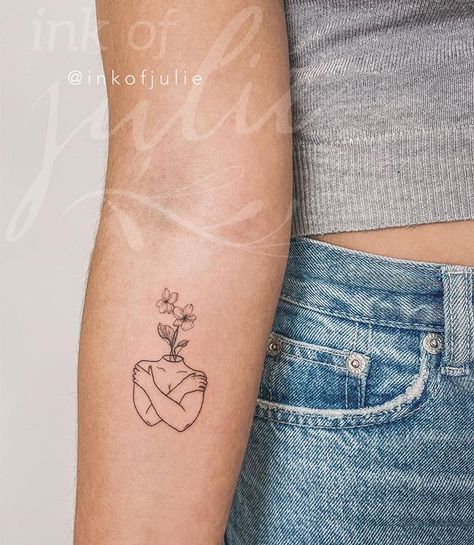 Peaceful Tattoos, Yourself Tattoo, Underarm Tattoo, Dainty Tattoo, Stick Poke Tattoo, Love Yourself Tattoo, Good Tattoo Quotes, Health Tattoo, Self Love Tattoo