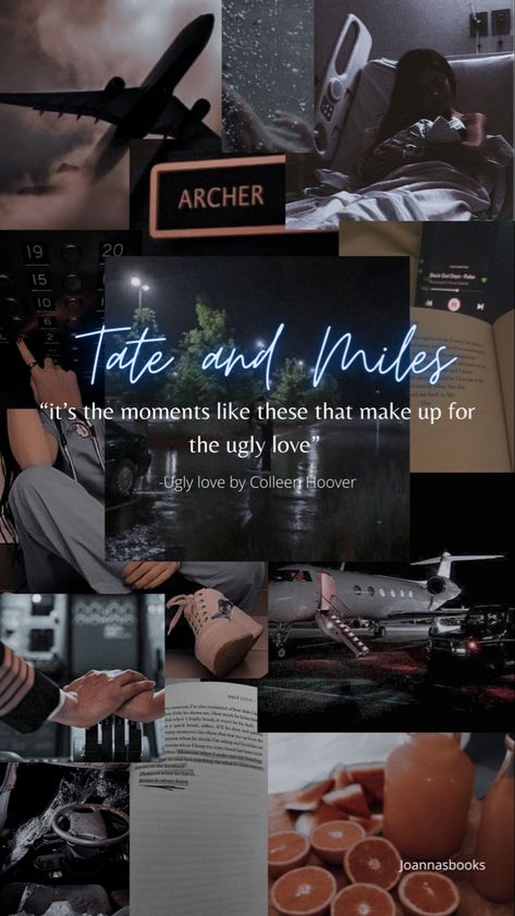 Colleen Hoover Fanart, Ugly Love Fanart, Booktok Wallpaper, Ugly Love Aesthetic, Tate And Miles, Ugly Love Book, Book Boyfriend Quotes, Ugly Love By Colleen Hoover, Book Wallpapers