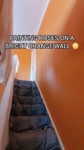 Painting Roses, Instagram Painting, Spray Paint Art, Orange Walls, Creative Painting, Aesthetic Painting, Street Artists, Simple Art, Spray Painting