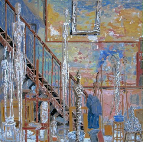 Tutt'Art@ | Pittura * Scultura * Poesia * Musica |: Damian Elwes, 1960 | Conceptual painter Damian Elwes, Watercolor Interior, Rose Wylie, Warhol Factory, Picasso Artwork, Jonas Wood, Interior Paintings, Willem De Kooning, Rene Magritte