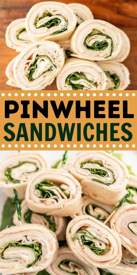 Pinwheel Sandwiches Recipe - Eating on a Dime Pinwheel Appetizers Easy, Pinwheel Sandwich Recipes, Turkey Pinwheels, Pinwheel Sandwiches, Best Appetizer, Eating On A Dime, Homemade Appetizer, Pinwheel Appetizers, Deli Turkey