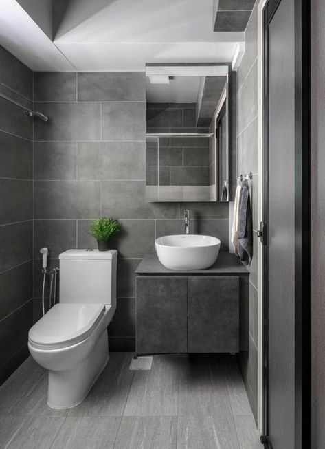 Top Bathroom Design, Bilik Air, Scandinavian Bathroom, Contemporary Bathroom Designs, Washroom Design, Bad Inspiration, Toilet Design, Small Bathroom Design, Contemporary Bathrooms