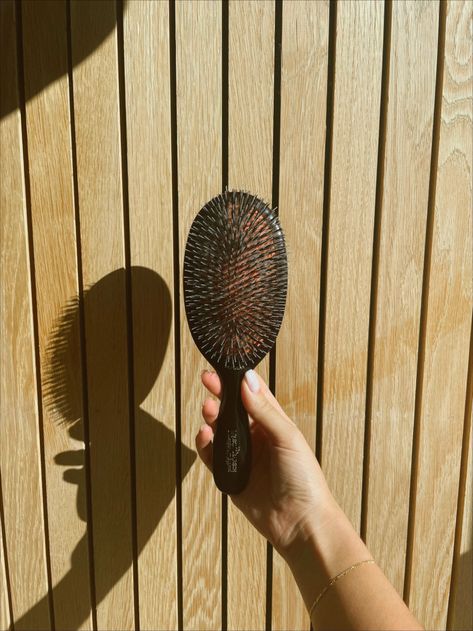 Mason Pearson Popular Mixture Hair Brush Review | POPSUGAR Beauty Mason Pearson Brush Aesthetic, Mason Pearson Brush, Boar Bristle Brush, Mason Pearson, Popsugar Beauty, Brush Type, Normal Hair, Good Hair Day, After Photos