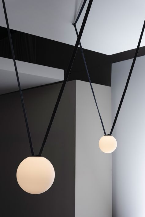 Plusminus by VIBIA | STYLEPARK Plusminus By Vibia, Ceiling Mounted Lights, Lighting Concepts, Light Rail, Fabric Belt, Unique Lighting, Lighting System, The Spot, Ceiling Pendant