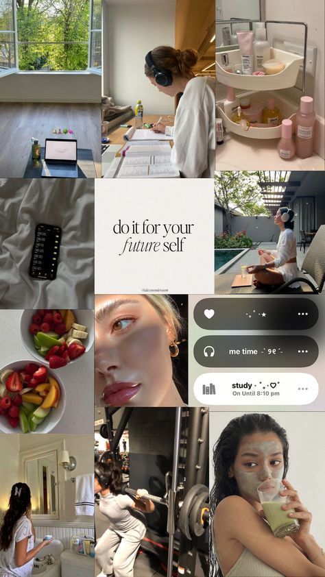 Clean Lifestyle, Future Self, Vision Board Inspiration, Motivation Board, Healthy Lifestyle Motivation, Healthy Girl, Healthy Lifestyle Inspiration, Lose 40 Pounds, Self Care Activities