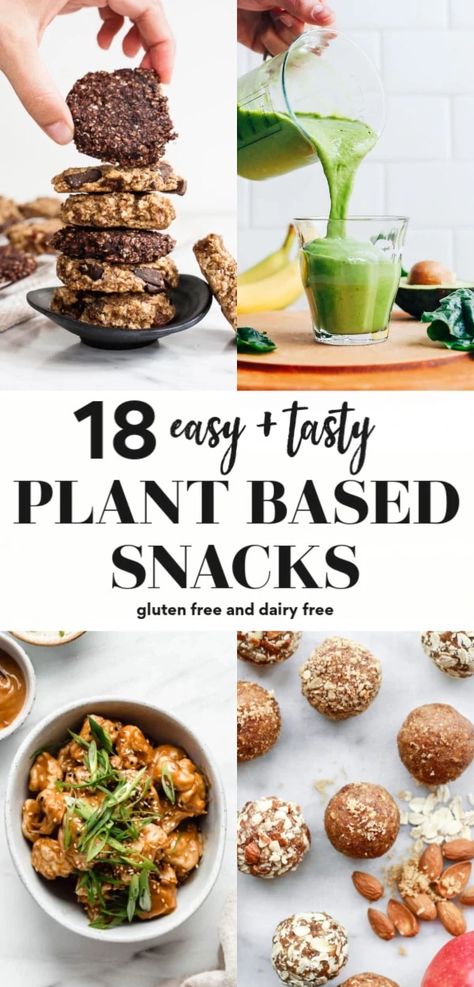 Vegan Snacks On The Go, Snacks To Try, Plant Based Diet Meals, Plant Based Diet Meal Plan, Clean Eating Vegetarian, Plant Based Meal Planning, Vegan Snack Recipes, Plant Based Recipes Easy, Plant Based Snacks