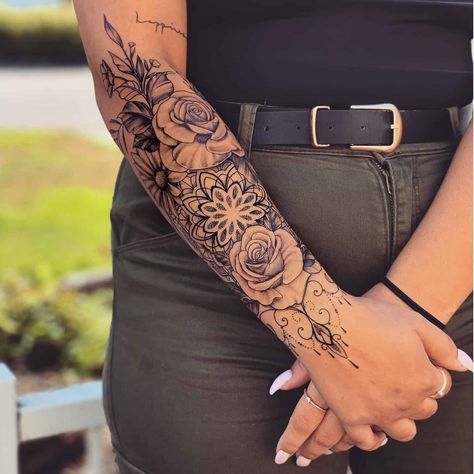 Marquesan Tattoos, Forarm Tattoos, Tattoos For Women Half Sleeve, Inspiration Tattoos, Forearm Tattoo Women, Tattoo Girls, Tattoo Arm, Arm Sleeve Tattoos, Celtic Tattoos