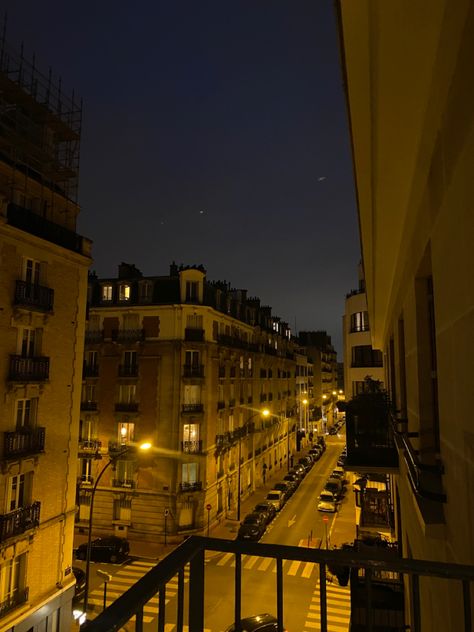 Paris Night Aesthetic, Paris Aesthetic Night, Paris Nightlife, Paris Balcony, France Aesthetic, Paris France Travel, Parisian Life, Paris Aesthetic, Paris At Night