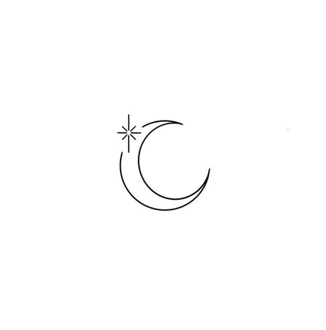 Moon Star Tattoo, Luna Tattoo, Thumb Tattoos, Small Moon Tattoos, Tiny Wrist Tattoos, Hand And Finger Tattoos, Star Tattoo Designs, Moon Tattoo Designs, Small Pretty Tattoos