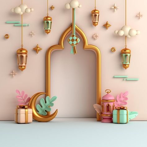 Raya Deco, Islamic View, Eid Activities, Eid Wishes, Decoraciones Ramadan, Wallpaper Ramadhan, Islamic Decoration, Happy Muharram, Eid Festival