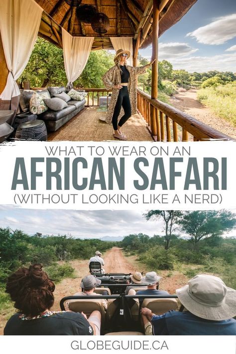 Here’s everything you need to know about what to pack for an African safari...while still looking cute. Travel in Africa | Africa travel | South Africa travel | Safari packing list Stellenbosch Outfit, Shein South Africa, Africa Packing List What To Wear, South Africa Outfits Cape Town, South Africa Holiday Outfits, South Africa Outfit Ideas, Travel Capsule Wardrobe Africa, What To Pack For South Africa, Safari Shoes Women