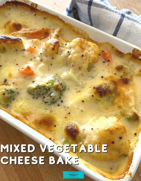 Cheese Roux Sauce, Veggie Casserole Recipes, Roux Sauce, Vegetable Bake Recipes, Mix Vegetable Recipe, Cheddar Cornbread, Vegetable Casserole Recipes, Veggie Casserole, Cheese Bake