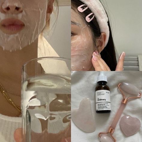 Skin Care Manifestation, That Girl Aesthetic Healthy Routine, Korean Beauty Aesthetic, Clear Skin Aethstetic Vision Board, Clean Skin Aesthetic, Subliminal Body Results, Koleksi Makeup, Pretty Skin Care, Beauty Goals