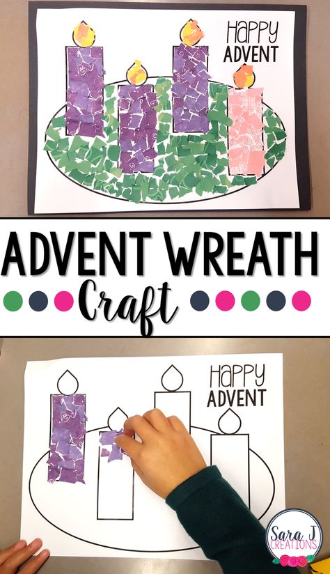 Advent Wreath Craft, Mary Craft, Kindness Club, Advent Art, Advent Crafts, Kids Colouring, Robot Dance, Advent Activities, Christmas Bulletin