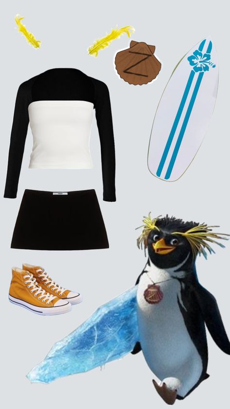 Bariloche, Maverick Costume, Penguin Halloween Costume, Cody Maverick, Up Halloween Costume, Easy College Halloween Costumes, Penguin Costume, Pretty Halloween Costumes, Fairy Halloween Costumes