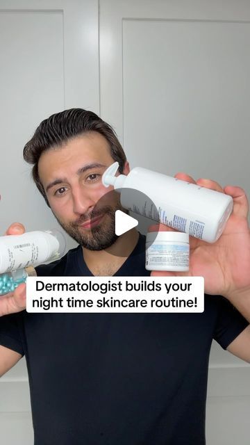 Dermatologist Skin Care Products, Skin Care From Dermatologist, Dermatologist Skincare Routine For Acne, Dermatologist Skincare Routine, Easy Skincare, Dermatologist Recommended Skincare, Men Skin Care Routine, Dermatological Skin Care, Skincare Routines