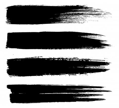 Black paint lines brush strokes Premium ... | Premium Vector #Freepik #vector #abstract #line #paint #brush Black Paint Tattoo, Paint Streak, Paint Smudge, Painting Lines, Band Tattoos For Men, Sheep Tattoo, Brush Tattoo, Photoshop Brush Set, Free Tattoo Designs